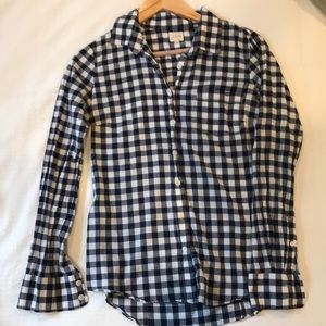 J. Crew Factory Gingham Shirt